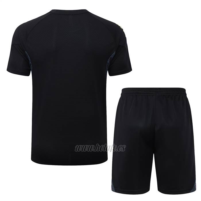 Chandal del Juventus Manga Corta 2025-2026 Negro - Pantalon Corto